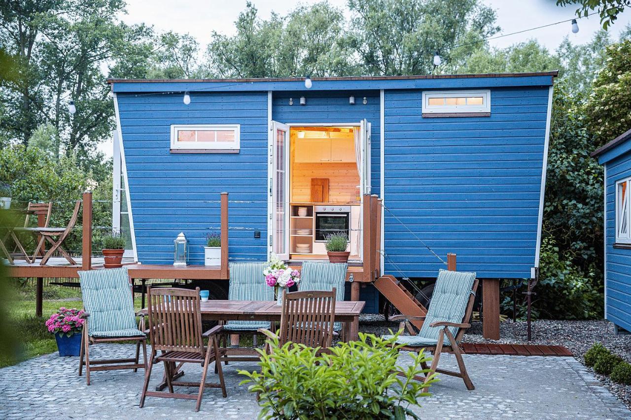 Poseritz Tinyhouse Am Obsthain מראה חיצוני תמונה