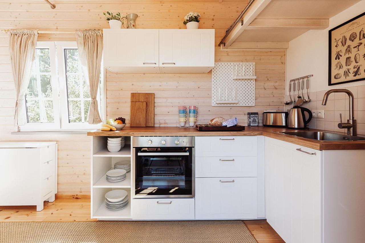 Poseritz Tinyhouse Am Obsthain מראה חיצוני תמונה